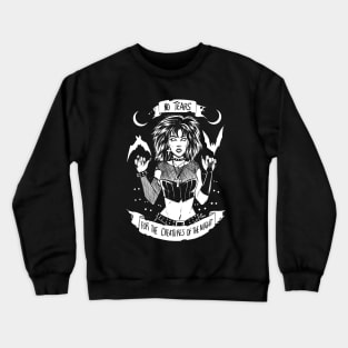 - No tears - (black) Crewneck Sweatshirt